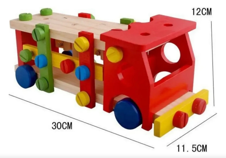 Enroscable Montessori de madera